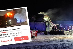 Apel o pomoc dla rodziny ze Starkowej Huty. Pożar zniszczył ich budynek-75895