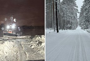 Bardzo trudne warunki na drogach w całym regionie-76156