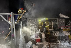 Borowiec. Pożar domku letniskowego. Na szczęście szybko opanowany-76573