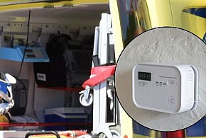 Kiełpino. Pomoc nadeszła w ostatniej chwili. Czad jest bardzo groźny!