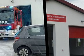 Skrzeszewo. Strażacy nie mogli wyjechać do akcji! Będzie kara dla kierowców