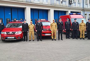 KM PSP z Gdyni przekazała samochody jednostkom OSP z pow. kartuskiego