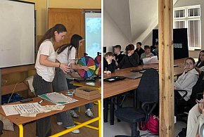 Uczennice ze "Wzgórza" rozmawiają z młodszymi kolegami o samoakceptacji