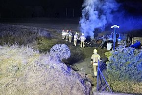 Dzierżążno. Ktoś na ognisku wypala śmieci! Sprawę bada policja