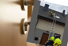 Borowiec. Nietypowa akcja strażaków. Musieli wejść przez okno