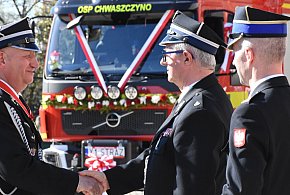 Strażacy z OSP Chwaszczyno świętują. Nowy wóz i ważne wyróżnienia