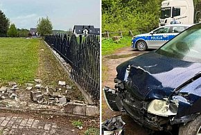 Prokowo. Zniszczone ogrodzenie cmentarza. Okoliczności ustala policja