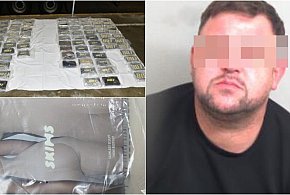 Kierowca z Kartuz wiózł 90 kg kokainy w ciężarówce z bielizną Kim Kardshian
