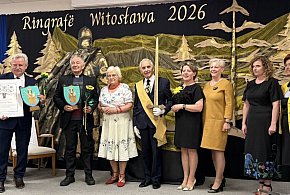 Senator Kazimierz Kleina i ks. Jan Perszon Rycerzami Witosława