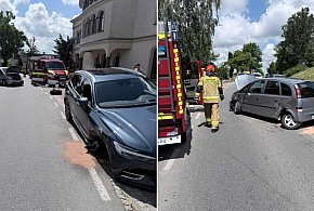 Sierakowice. Zniszczone samochody, ale na szczęście bez rannych
