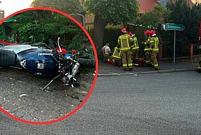 Goręczyno. Poważny wypadek motocyklisty. Od rannego czuć było alkohol