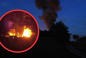 Leszczynki. Toksyczny dym nad okolicą. Jeden z mieszkańców mocno przesadził