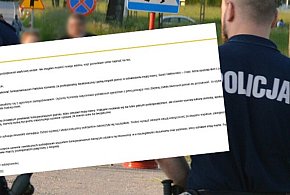 Wyjątkowe podziękowania dla policjantów. "Profesjonalizm i empatia"