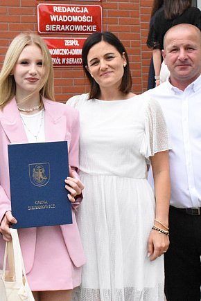 Wyróżnienia dla najlepszych absolwentów z gm. Sierakowice-30121