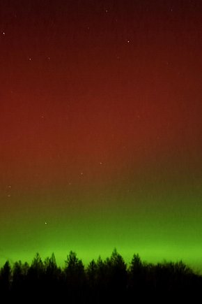 Zorza widziana na Kaszubach-30497