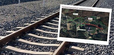 Trwa budowa linii kolejowej. Utrudnienia na drogach w Wieżycy i Gołubiu-71507