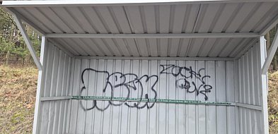 Somonino. Znów zdewastowano przystanek. Gmina wydaje tysiące na ich naprawy-74973