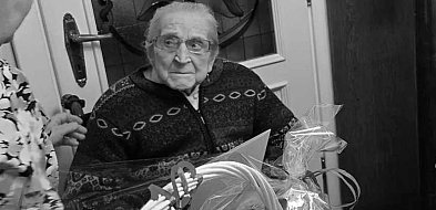 Zmarła jedna z najstarszych mieszkanek gminy Kartuzy-76549