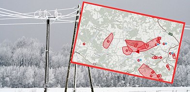 Duża część powiatu kartuskiego bez prądu! Trwa usuwanie awarii