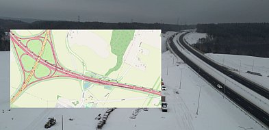 Utrudnienia na OMT w okolicach Widlina. Awaryjne zamknięcie pasów