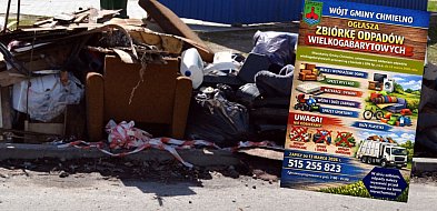 Chmielno. Zbiórka odpadów wielkogabarytowych. Jeszcze tydzień na zgłoszenia