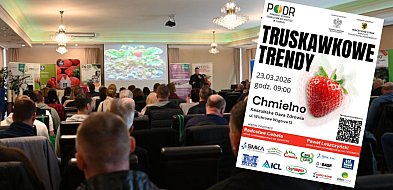 Truskawkowa wiedza w jednym miejscu. Konferencja dla plantatorów w Chmielnie