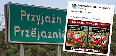 W Przyjaźni odbędzie się spotkanie ws. hal magazynowych