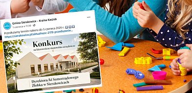 Sierakowice. Gmina szuka dyrektora żłobka. Przedłużono nabór