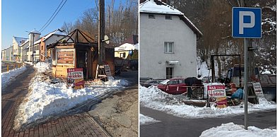 Żukowo. Obskurny kiosk znika z krajobrazu miasta