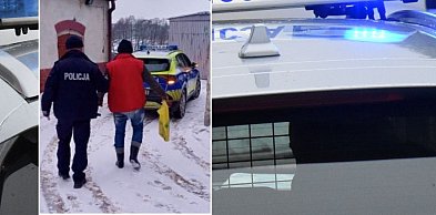 Stężyca. Był poszukiwany za groźby i użycie czyjegoś pojazdu