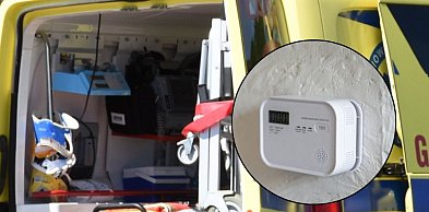 Kiełpino. Pomoc nadeszła w ostatniej chwili. Czad jest bardzo groźny!