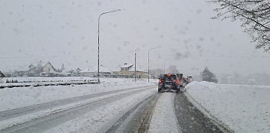 Utrudnienia na drogach. W Łapalicach trasę blokuje ciężarówka