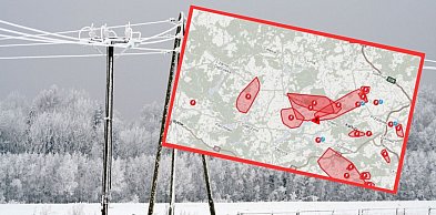 Duża część powiatu kartuskiego bez prądu! Trwa usuwanie awarii