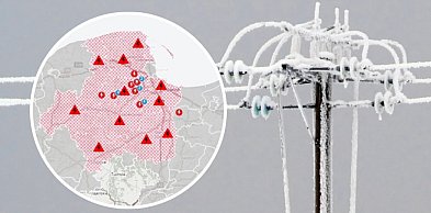 Region. Około 3,4 tys. odbiorców bez prądu po intensywnych opadach śniegu