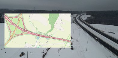 Utrudnienia na OMT w okolicach Widlina. Awaryjne zamknięcie pasów