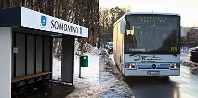 Komunikacyjna zmiana w Somoninie. Ruszyły nowe linie autobusowe