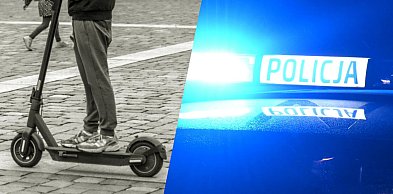Żukowo. Wsiadł na hulajnogę "po pijaku". Musi zapłacić spory mandat