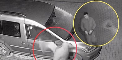 Kartuzy. Podszedł i uszkodził auto! Policja szuka tego mężczyzny