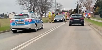 Dzierżążno. Kolizja na drodze wojewódzkiej nr 211