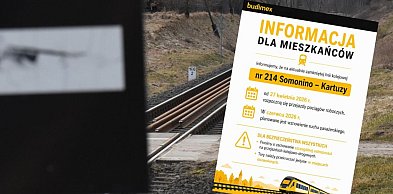 Pociągi robocze wjadą na trasę Somonino - Kartuzy. Jest apel