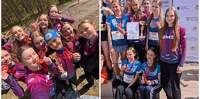 Wielki sukces uczennic kartuskiej "Dwójki" w biegach przełajowych!