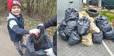 Mieszkańcy Ręboszewa posprzątali wieś i okolice jeziora