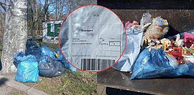 Kartuzy. Wyrzucał śmieci przy głównej ulicy. W workach zostawił... adres