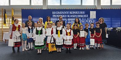 Borzestowo. Premiera hymnu szkoły. Jego autorem jest Tomasz Fopke