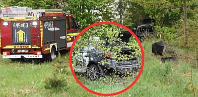 Gowidlino. Wyglądało groźnie, ale kierowca wyszedł z tego cało