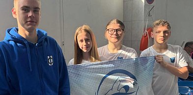Zawodnicy sekcji pływackiej w II rundzie Ligi Województwa Pomorskiego