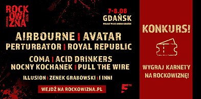 ROCKOWIZNA Festiwal - wygraj bilet na niesamowity festiwal rockowy