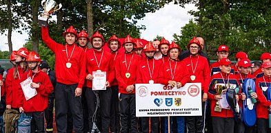 Pomieczyno najlepsze w województwie! Strażacka młodzież pokazała hart ducha