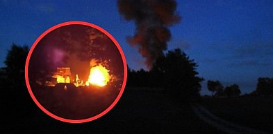 Leszczynki. Toksyczny dym nad okolicą. Jeden z mieszkańców mocno przesadził