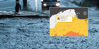 Nadciąga nocne załamanie pogody z silnym deszczem i burzami. Jest alert